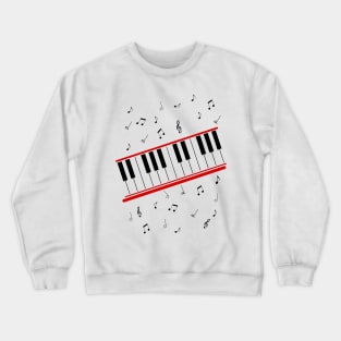 Beat It Michael Jackson piano shirt Crewneck Sweatshirt